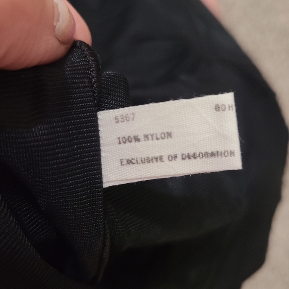 NWT Vintage Henson Kickernick 1960s Nightgown Slip Gold Trim Lingerie - Picture 5 of 6